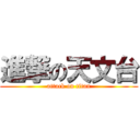 進撃の天文台 (attack on titan)