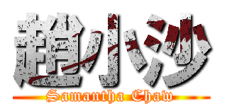 趙小沙 (Samantha Chaw)