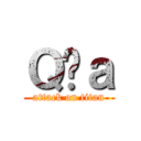 Ｑ̂ａ (attack on titan)