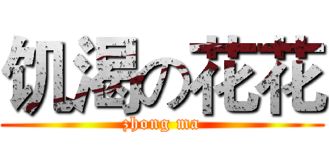 饥渴の花花 (zhong ma)