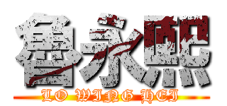 魯永熙 (LO WING HEI)