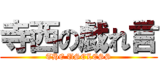 寺西の戯れ言 (THE USELESS)