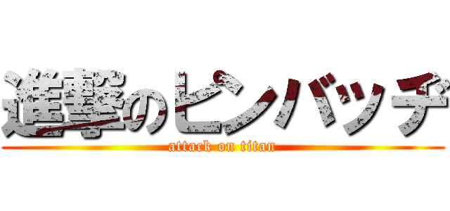 進撃のピンバッヂ (attack on titan)