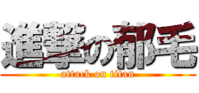 進撃の郁毛 (attack on titan)