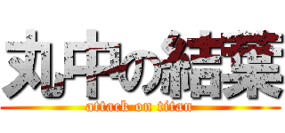 丸中の結葉 (attack on titan)