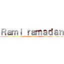 Ｒａｍｉ ｒａｍａｄａｎ (Made from Comedy)