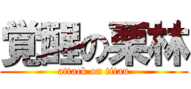 覚醒の栗林 (attack on titan)