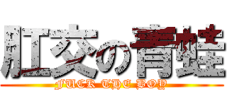 肛交の青蛙 (FUCK THE BOY)
