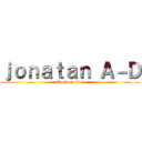 ｊｏｎａｔａｎ Ａ－Ｄ (attack on titan)