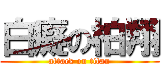 白癡の柏翔 (attack on titan)