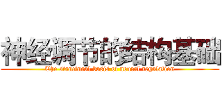 神经调节的结构基础 (The structural basis of neural regulation)