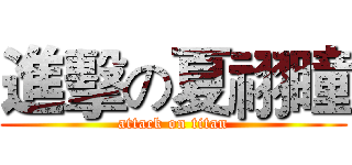 進擊の夏祤瞳 (attack on titan)