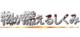 物が燃えるしくみ (ちな理科な)