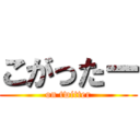 こがったー (on twitter)