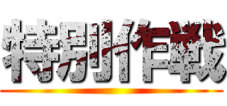 特別作戦 ()