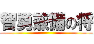 智勇兼備の将 ()