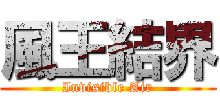風王結界 (Invisible Air)
