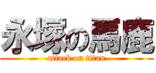 永塚の馬鹿 (attack on titan)