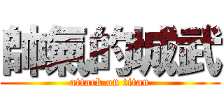 帥氣的城武 (attack on titan)