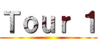 Ｔｏｕｒ １ ()