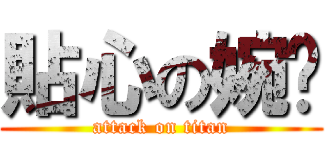 貼心の婉玥 (attack on titan)