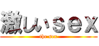 激しいｓｅｘ (the sex)