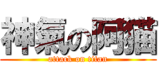 神氣の阿猫 (attack on titan)
