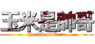 玉米是帥哥 (HandSomeCorn)