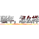 骚年，怎么样 (attack on titan)