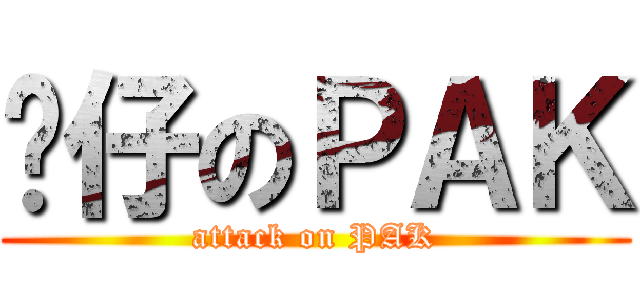 靚仔のＰＡＫ (attack on PAK)