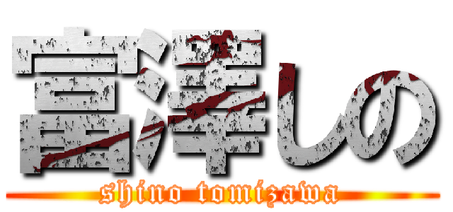 富澤しの (shino tomizawa)