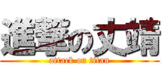 進撃の丈靖 (attack on titan)