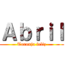 Ａｂｒｉｌ (Toronja feliz)