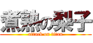 煮熟の梨子 (attack on titan)