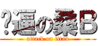 傻逼の桑Ｂ (attack on titan)