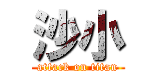 沙小 (attack on titan)