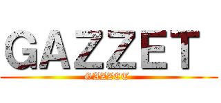 ＧＡＺＺＥＴ  (GAZZET )