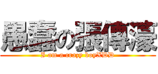 愚蠢の張傳濠 (I am a crazy boyXDD)