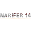 ＭＡＲＩＦＥＲ １４ (attack on titan)