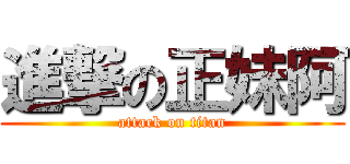 進撃の正妹阿 (attack on titan)