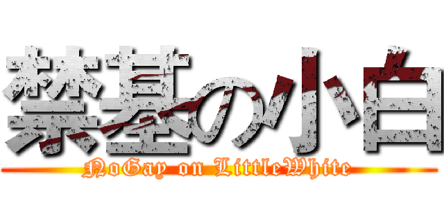 禁基の小白 (NoGay on LittleWhite)