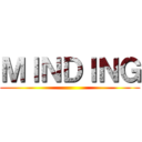 ＭＩＮＤＩＮＧ ()