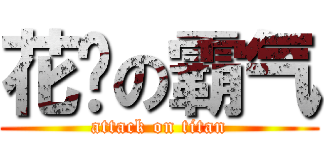 花爷の霸气 (attack on titan)