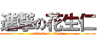 進撃の花生仁 (attack on titan)
