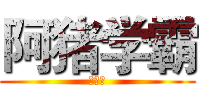 阿猪学霸 (养成记)