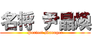 名将 尹晶煥 (Perfect Manager)