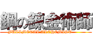 鋼の錬金術師 (  FULLMETAL ALCHEMIST          )