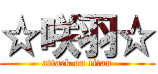 ☆咲羽☆ (attack on titan)