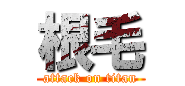 根毛 (attack on titan)
