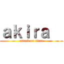 ａｋｉｒａ   (attack on titan)